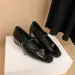 Stylish Ballet Shoes Chunky Women Fashion Metal Buckle Casual Flats Outdoor Mary Jane Designer Shoe_desvips.com