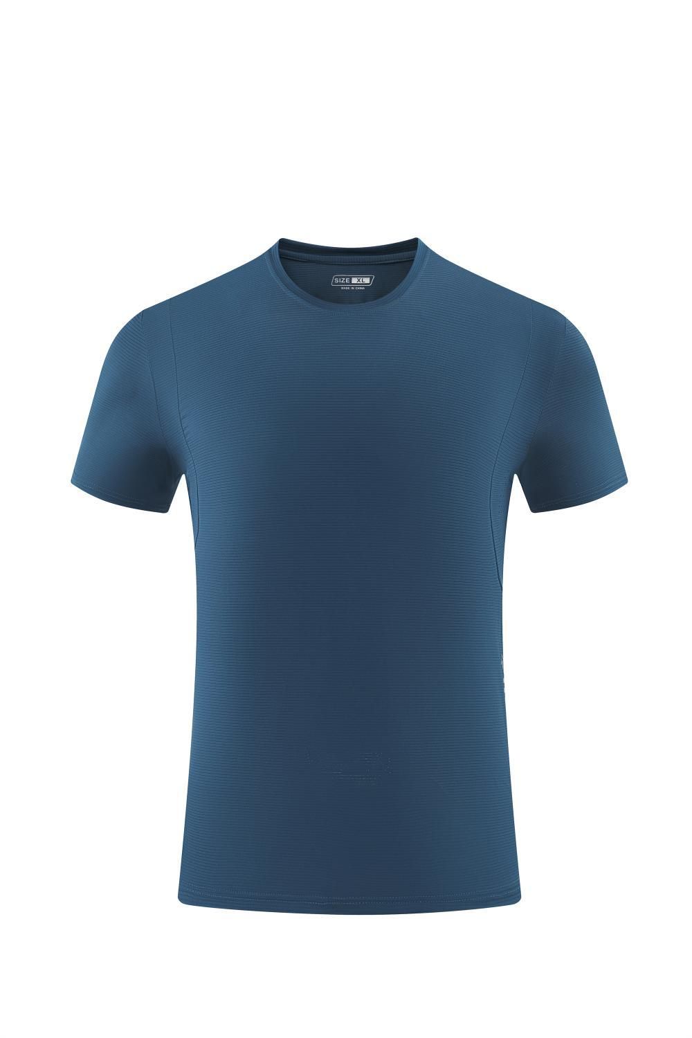 Men's Clothing Sports T-Shirt Quick-Drying Short-Sleeved Running Fitness Training Clothes Elastic Breathable Ice-Feel Cycling Clothes_desvips.com