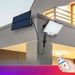 Solar-powered Household Sensor Wall Courtyard Light, Lighting Fixture, Waterproof Rural Outdoor Toilet Street Light_desvips.com