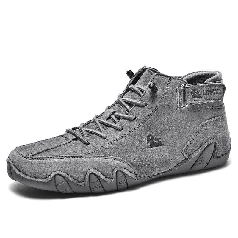 Men Boots Casual Motorcycle Winter Shoes 2023 Waterproof High Top Sneakers Luxury Footwear_desvips.com