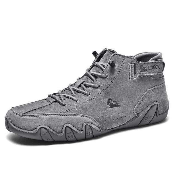 Men Boots Casual Motorcycle Winter Shoes 2023 Waterproof High Top Sneakers Luxury Footwear_desvips.com