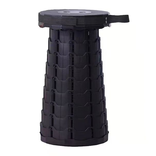 Outdoor Folding Stool Beach Folding Chair Adjustable Telescopic Stool Rainbow Folding Stool Plastic Fishing Net Red Small Stool_desvips.com