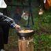 Outdoor DS-512 Aluminum Alloy Cookware Tea Kettle Pot Non-stick Pan Combination Multi-person Portable Set_desvips.com