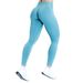 Latest Vision Nylon Front V Neck Yoga Fitness Sports Cropped Trousers For Women_desvips.com