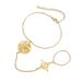 New Women's Bracelet With Double-layer Chain, Stacked Pentagram Bracelet, Vintage Mysterious Star Array Witch Knot_desvips.com