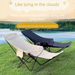 Kun Chai Outdoor High-Back Reclining Moon Camping Recliner Home Leisure Folding Chair With Footrest Three-Level_desvips.com