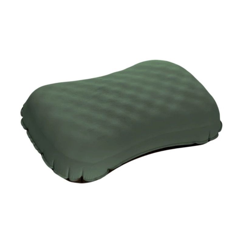 Outdoor Ice Silk Inflatable Pillow Foldable Portable Cheese Travel Pillow Waist Support Cushion Camping Nap Headrest_desvips.com