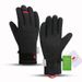 Uisex Ski For Me Ad Wome Atibacterial 3M Sherry Cotto Cycg Widproof Waterproof Bag Warm Witer Gloves Touch_desvips.com