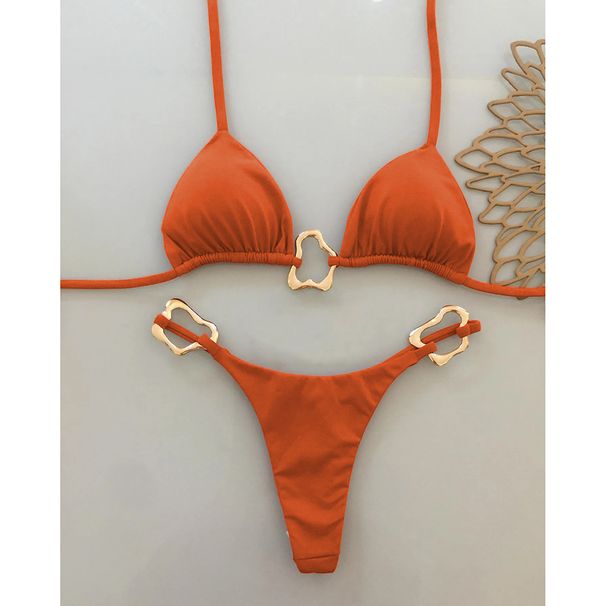 Sexy Halter Micro Bikini 2025 Women Swimsuit Solid Swimwear Thong Bikinis Set Brazilian Beach Wear Bathing Suit Biquini_desvips.com