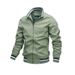 Windbreaker White Casual Jacket Fashion Outdoor Waterproof Sports Coat Spring Summer Bomber Jacket Men Clothing_desvips.com