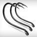High Carbon Steel Octopus Crooked With Barbed Fish Bulk Cuttlefish Eagle Mouth Curved Handle Single Hook_desvips.com