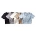 Factory Wholesale Yoga Shirt With Chest Pad For Women, Short Sleeve Tight-Fitting Sports Running Morning Jogging Pilates_desvips.com