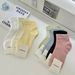 Postpartum Spring And Autumn, Thin, Seamless, Mid-calf, Loose-top, Solid Color Cotton Socks For Pregnant Women_desvips.com