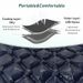 Ultralight Inflatable Sleeping Pad, Portable Camping Mattress & Air Cushion Mat For Hiking, Travel, Backpacking, Outdoors_desvips.com