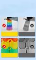 Fold Rainbow Adjustable Outdoor Travel Chair, Portable Fold Stool Home Use, Suitable For Queu, Travel, And_desvips.com