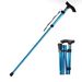 MELEDE Telescopic Walking Stick Outdoor Hiking Trekking Poles Aluminum Alloy Metal Folding Cane Crutches Pole For Elderly People_desvips.com