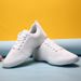 Cheer Women Girls White Black Cheerleading Shoes Kids Youth Toddler Breathable Competition Cheerleader Sport Sneakers_desvips.com