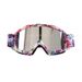 Unisex Motorcycle Ski Goggles - Windproof & Anti-Sand Sports Goggles With Interchangeable Lens & Stylish Frames (Multiple Colors & Patterns)_desvips.com