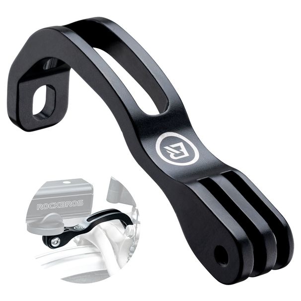 ROCKBROS Bicycle Mount Front Fork Holder For Front Light & GoPro Camera_desvips.com