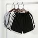 RenMou 2024 Summer New Sport Three Part Women's Shorts For Outwear, Running, Leisure, High Waist, Slimming Sleep Pants, Exclusive Supply_desvips.com