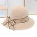 Women's Summer Beach Hat, Japanese Style Outdoor Foldable Knitted Sun Protection Hat For Ladies_desvips.com