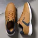 Men's Running 2025 Autumn Shock-absorbing Sports Plus Size Yellow Flat Bottomed Lightweight Casual Walking Shoes_desvips.com