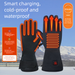 Electric Winter Rechargeable Heating Lithium Battery Warm Skiing Motorcycle Waterproof Riding Heated Gloves_desvips.com