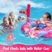 Inflatable Water Children's Water Spray Pirate Ship Swimming Pool Mermaid Water Spray Car Seat Ring Swimming Ring Water Gun Toy_desvips.com
