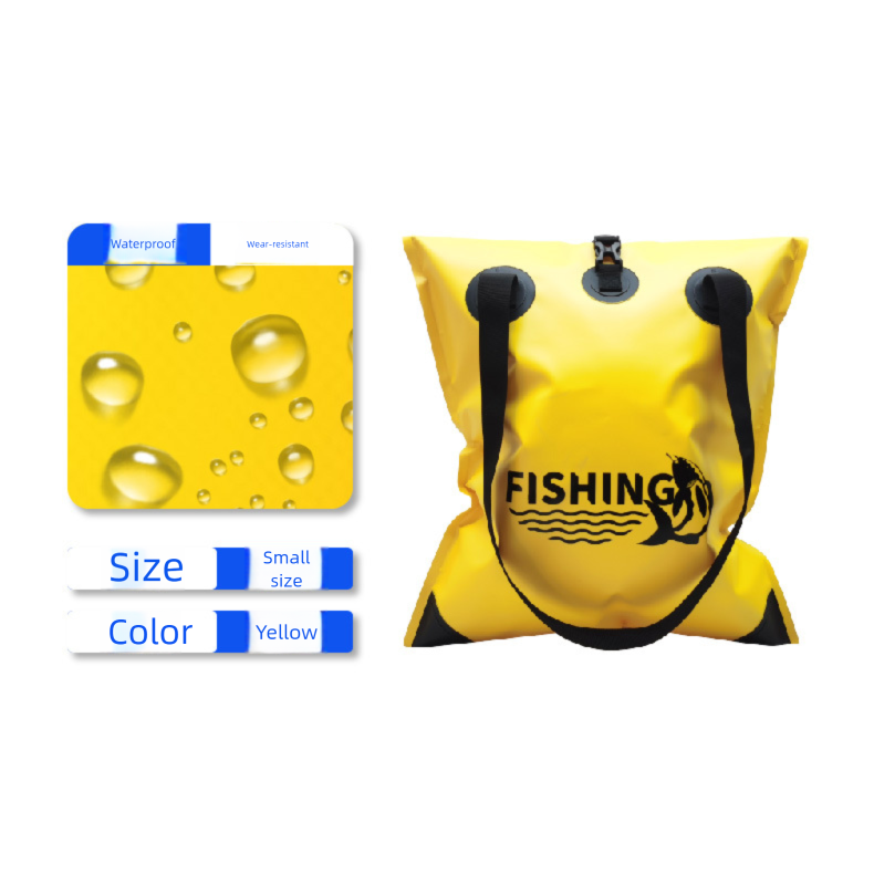 Cross-Border In-Stock Outdoor Lure Waterproof PVC Material Travel Leisure Hiking Fishing Fish Protection Bag_desvips.com