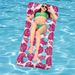 Leaf Print Inflatable Pool Float Adult Size Lounger With Breathable Mesh Design For Swimming Pool Beach Party & Relaxation_desvips.com