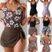 One-Piece Suits Hot Sale Female Sexy Slim Skirt Swimsuit Printed One Piece Swimsuit Bikini_desvips.com