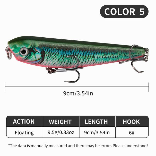 1/5PCS 9.CM 9.5G 6No. Micro-Object Iron Plate Sea Fishing Boat Fishing For Deep-sea Biomimetic Fish Bait, Road Iron Plate Bait_desvips.com