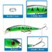 Lure Bait Long Throw Ring Beads Colorful Ten Color Minnow 10cm/8.3g Bass Simulation Bait Fishing Gear_desvips.com