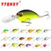 Lure Bait Rock Fat Man 18 Color Hot Stamping Laser 10cm/13.6g Simulation Fish Bait Hard Bait Fishing Gear_desvips.com