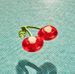 Swimming Rings Inflatable Double Mouth Cherry Cup Holder Ins Double Cherry Coaster Creative Cocktail Coaster Party Theme Decoration_desvips.com