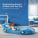 Inflatable Children's Car Bed, Car Bed, Inflatable Convenient Family Indoor Nap Bed_desvips.com