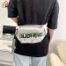 Fashion Fanny Packs Unisex Clear PVC Waist Pouch Multi-functional Letter Printed With Pendant Adjustable Buckle Strap_desvips.com