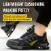 Safety Shoes Men Air Cushion Lightweight Work Sneakers Steel Toe Cap Indestructible Breathable PunctureProof Boots_desvips.com