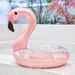Glam Up Your Pool Day with a Sequin Pink Flamingo Swimming Ring!_desvips.com