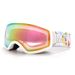 Double Layer Anti-Fog Spherical Kids Ski Glasses Protective Goggles For Ages 6-14 Children's Equipment_desvips.com