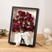 Finished Picture Frame With Real Dried Flowers, And Preserved Flower Bouquets For Birthdays, Teacher's Mother's Day, 520_desvips.com