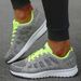 Women's 2024 New Fashion Breathable Solid Color Walking Sneakers Mesh Fabric Lace Up Shoes Women Female Footwear_desvips.com