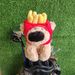 Cute French Fries Big Nose Dog Golf Club Cover No. 1 Wooden Cap Cover Small Wooden Cover Golf Supplies_desvips.com