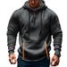 New European Spring And Autumn Men's Hoodie Zipper Multi-Pocket Sports Casual Sweatshirt Plus Size_desvips.com