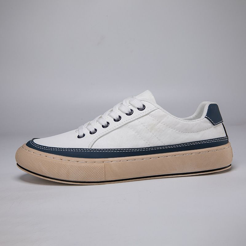 New comfortable deodorant breathable men's casual retro four seasons men's shoes flat bottom comfortable non slip wholesale_desvips.com