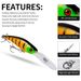 Bionic 10.1cm 7.8g Lure Minnow Plastic Bait DW1035_desvips.com