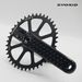 EVOSID Road Crankset 160/165/170mm Gravel Bike CNC Chainring GXP Three-Bolt Hollow Integrated_desvips.com