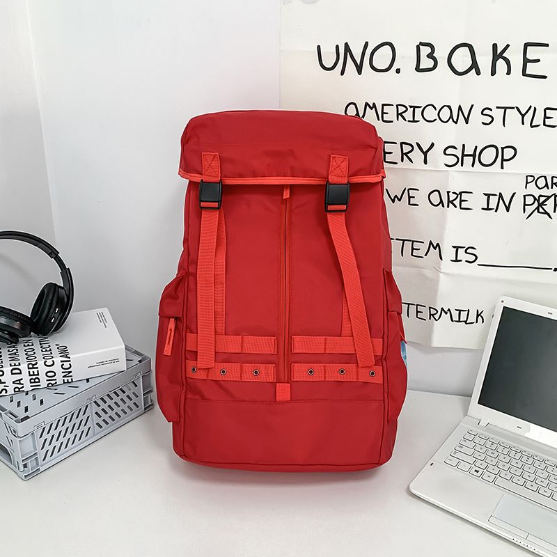 Schoolbag Men's Trendy Functional Sports Outdoor Street Large Capacity Student Backpack Parka Computer Travel Bag_desvips.com