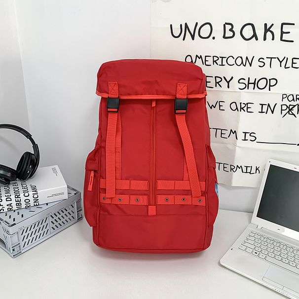 Schoolbag Men's Trendy Functional Sports Outdoor Street Large Capacity Student Backpack Parka Computer Travel Bag_desvips.com