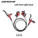 ZEROING Mountain Bike Dual Piston Integrated Oil Cylinder Hydraulic Disc Brake Set MT200_desvips.com